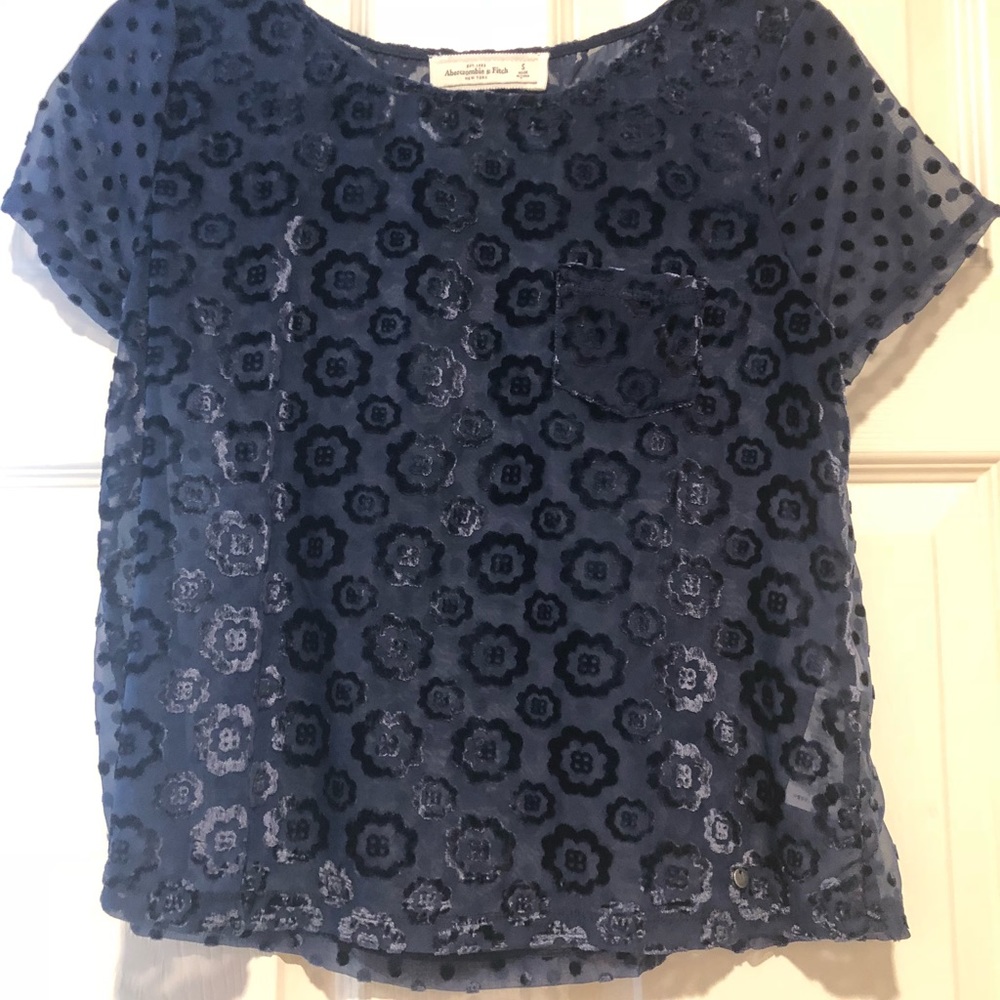 See through Abercrombie Top